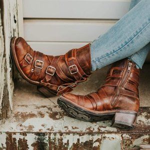 Freebird Whiplash Cognac - size 10